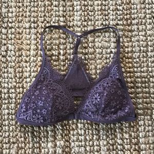 Victoria Secret Purple Lacey Bralette